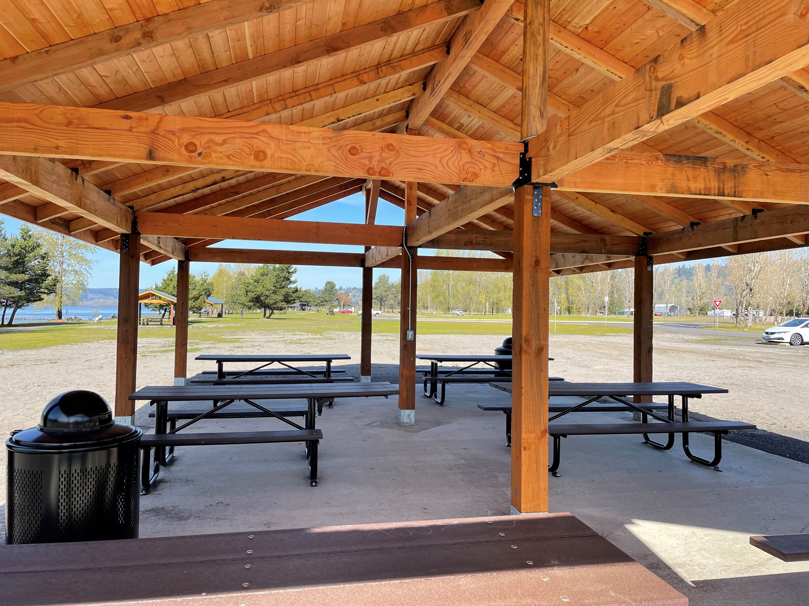 Photo of event pavilion